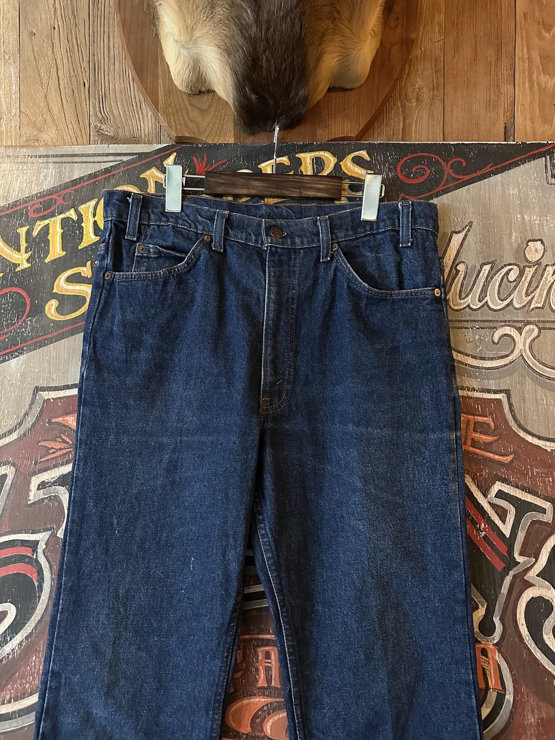 80s USA Vintage Levis 517 Denim Pants 상품이미지3