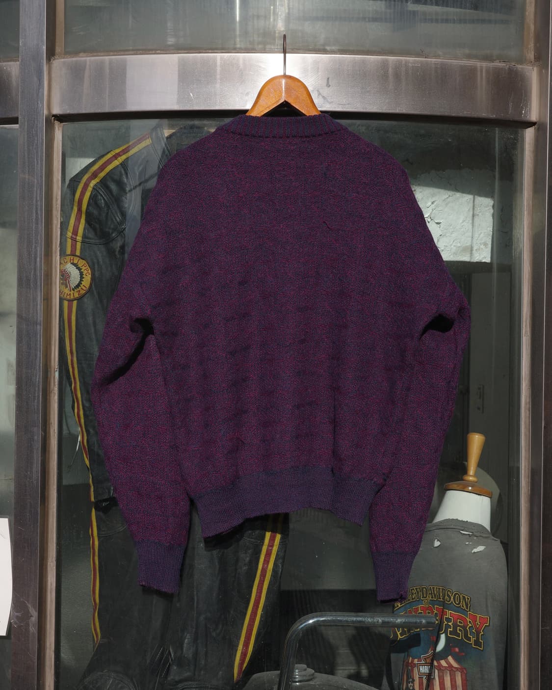 70‘s Pringle 알파카 헤어리 가디건 상품이미지6