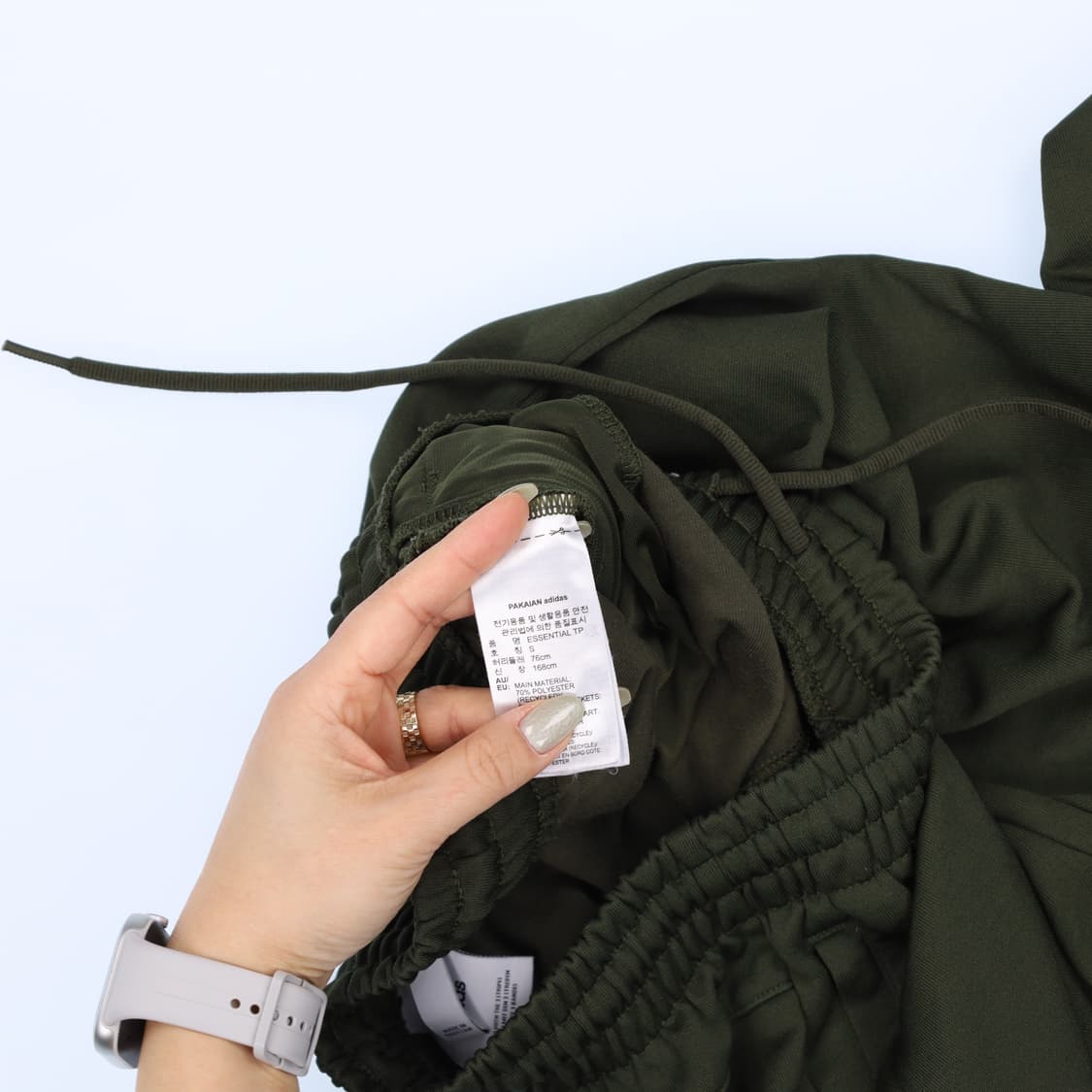 [S] 아디다스 여성 에센셜 트레이닝 조거 팬츠 바지 0114J 상품이미지4