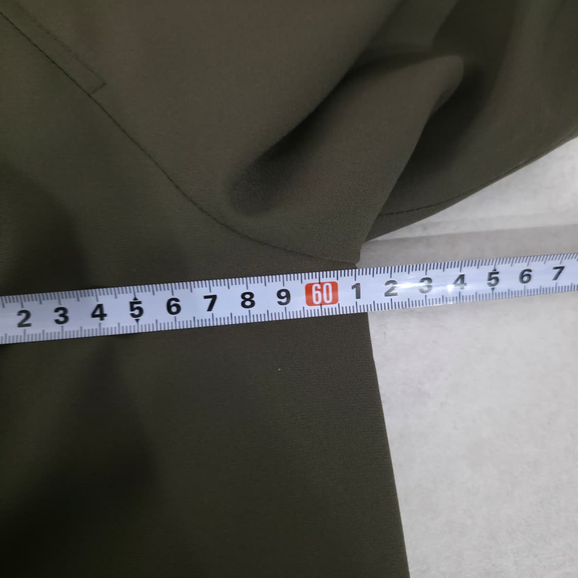 올리비아로렌 카키 트렌치코트 95 상품이미지7