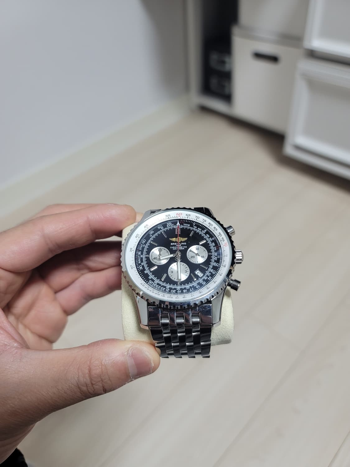 남자 항공시계 45mm 쿼츠 상품이미지3