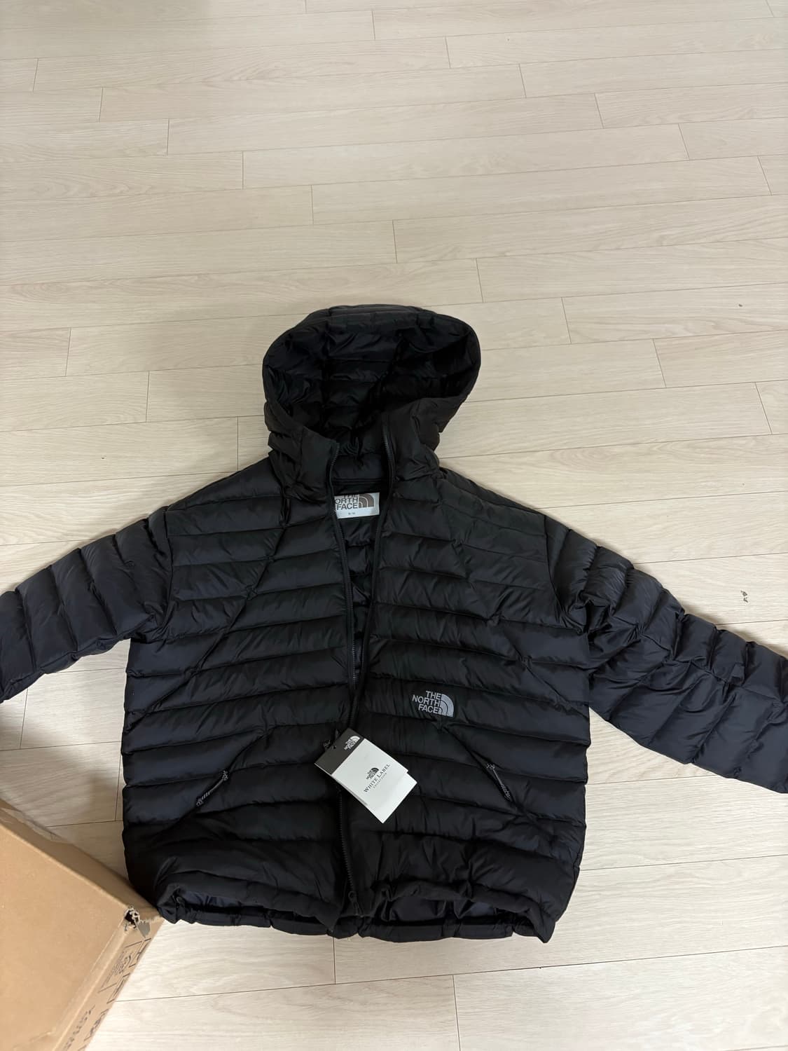 노스페이스 벤투스 경량패딩 블랙 M 상품이미지1