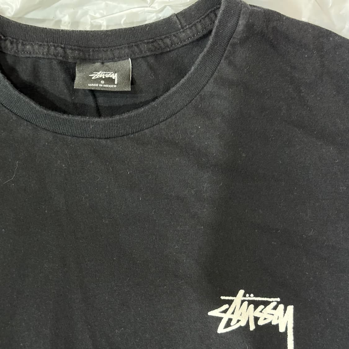 Stussy Black T-shirt 상품이미지5