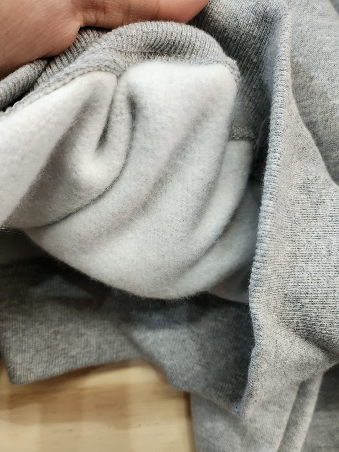 636) 여성 기모 크롭 맨투맨 상품이미지6