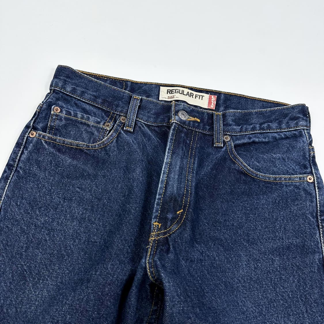 리바이스 505 오리지널 레귤러핏 데님팬츠 (30인치) 상품이미지4