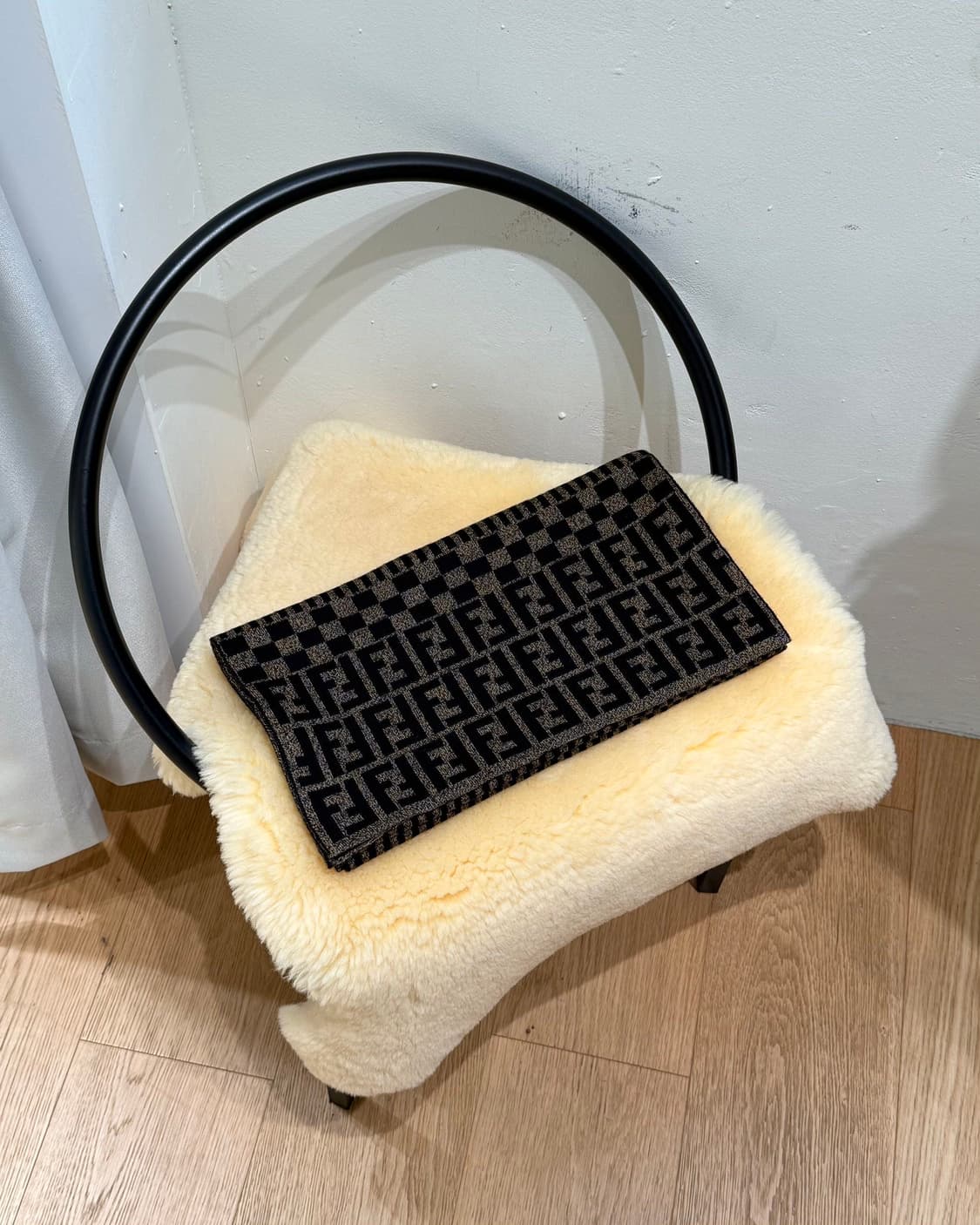 펜디 브라운 주카 머플러  상품이미지1