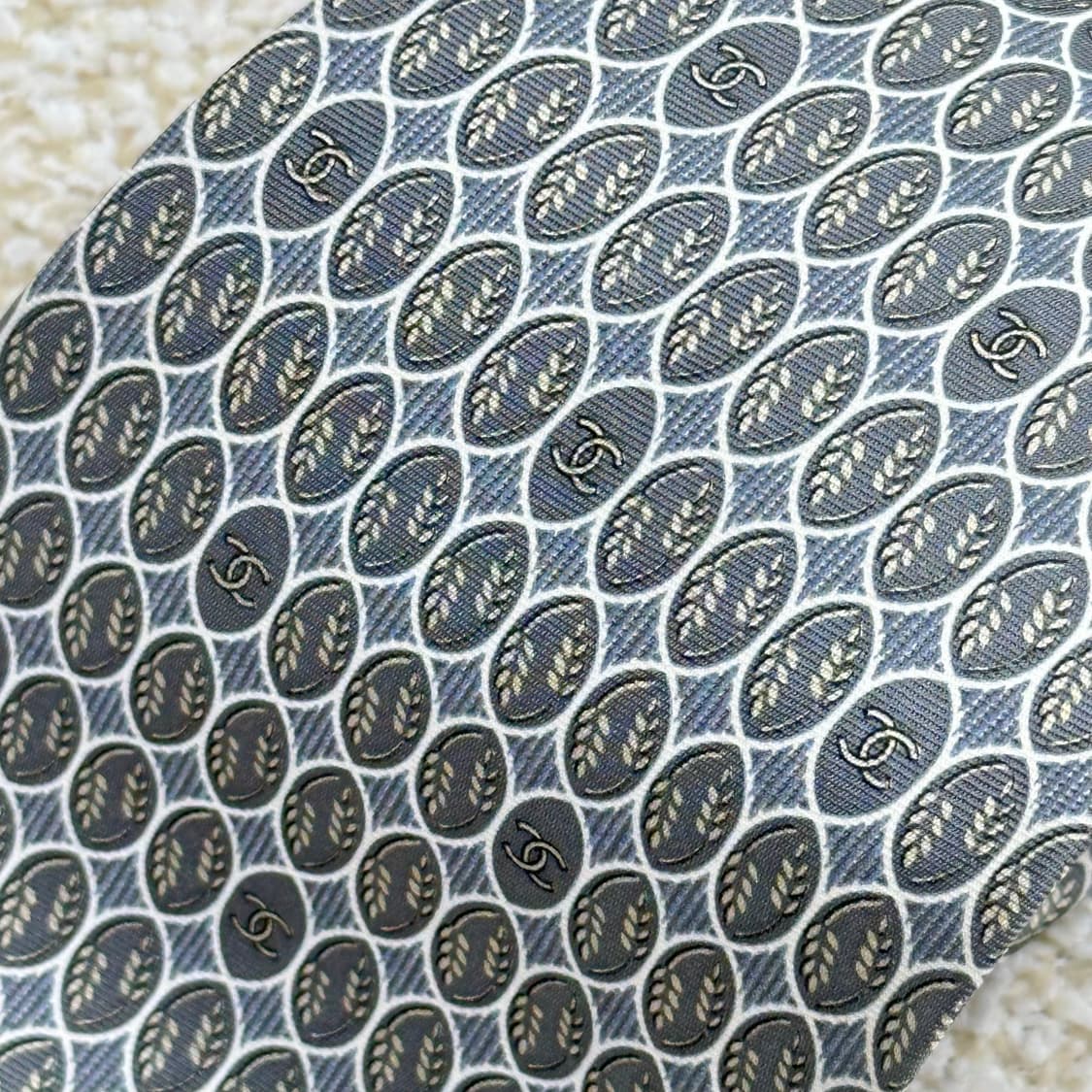샤넬 실크 넥타이 상품이미지7