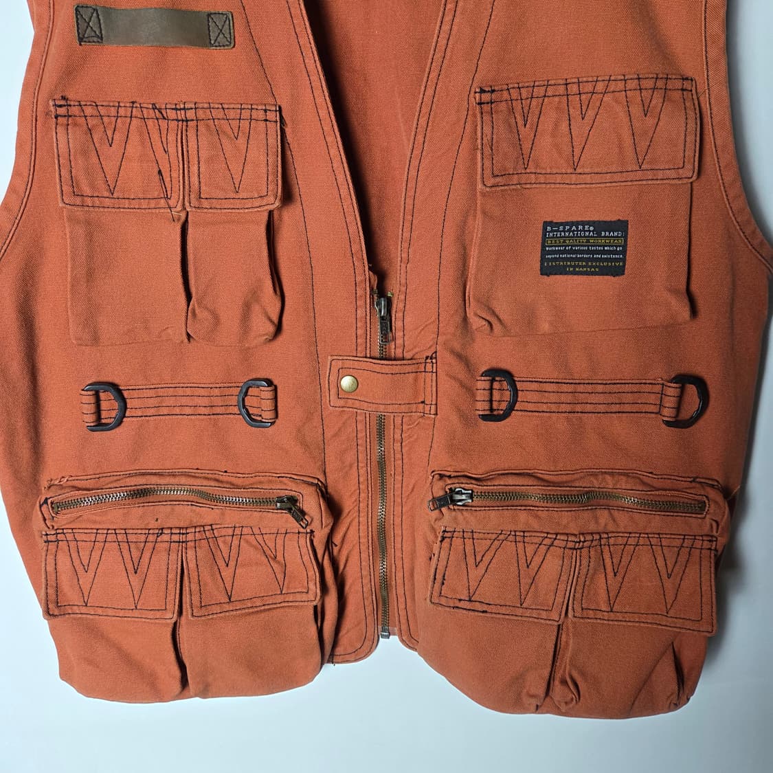 [JPN] 빈티지 유틸리티 코튼 베스트 상품이미지4