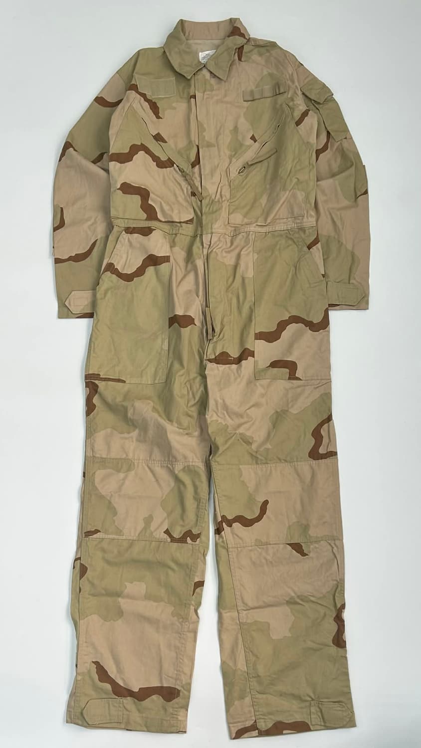 [M] 미군 3컬러 데저트 카모 메카닉 정비복 점프수트 군복 상품이미지1