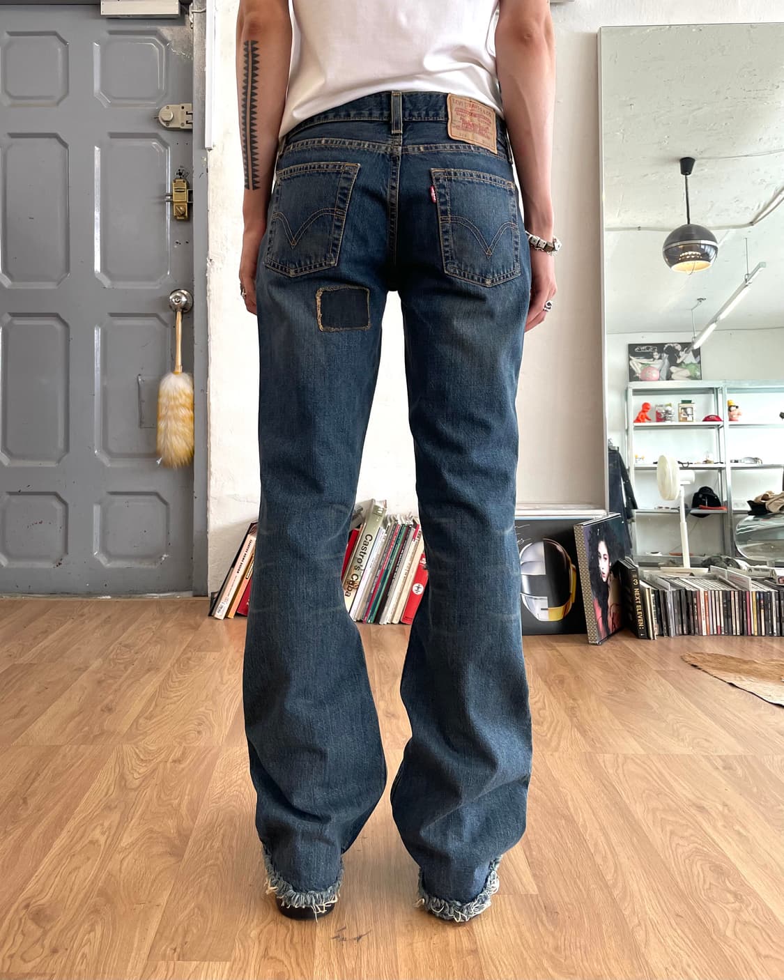 [28] EU Levis 리바이스 플레어 데님 팬츠 상품이미지3