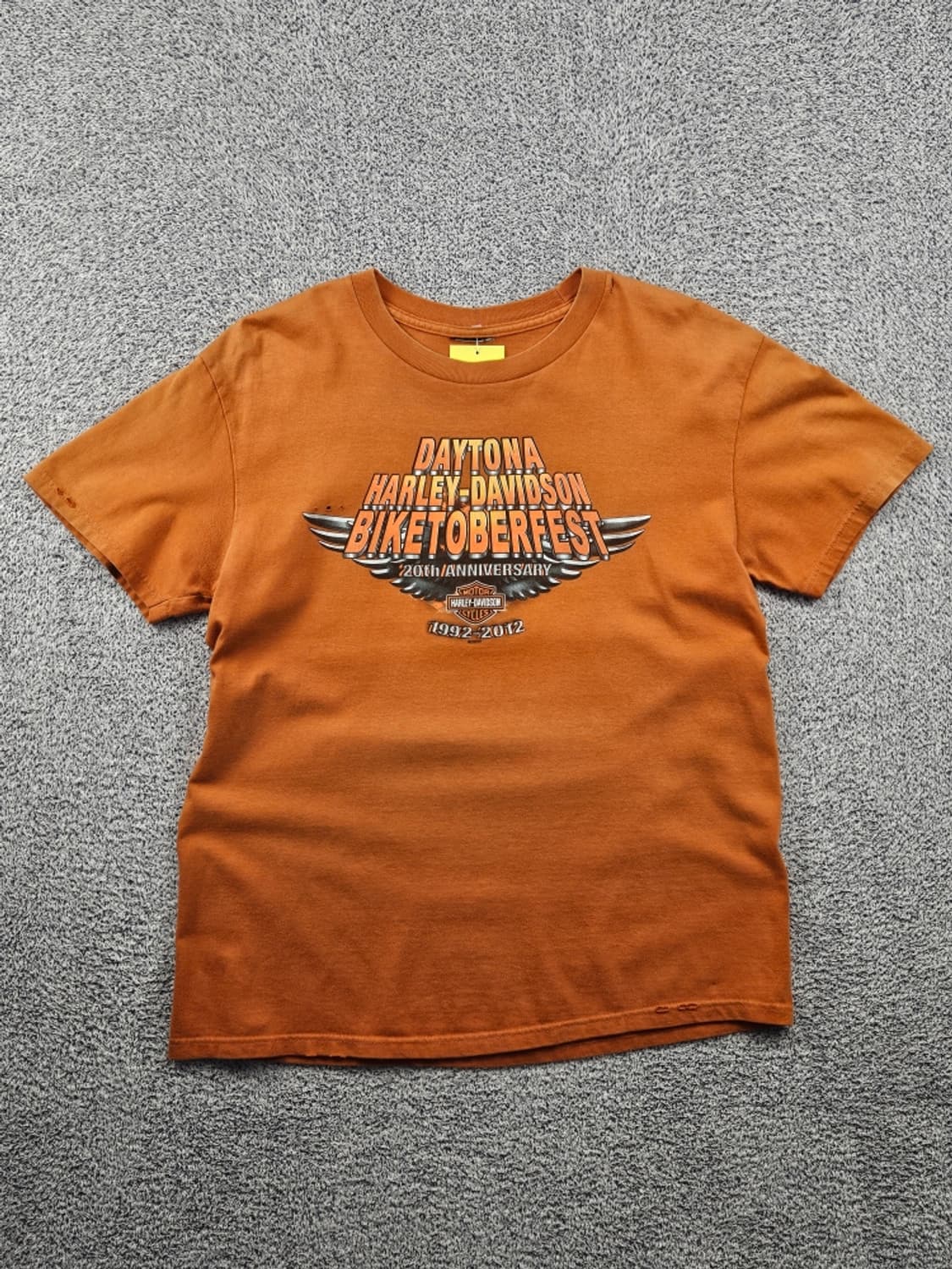 할리데이비슨 반팔 티셔츠 ( M추정 ) / 11930 상품이미지3
