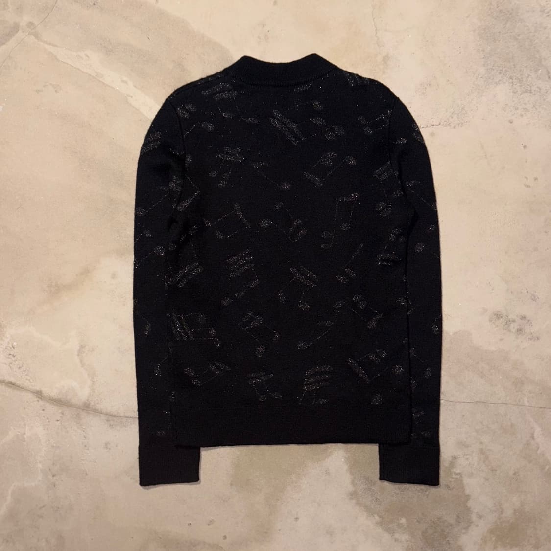 [M] AW16 Saint Laurent ‘Music Note‘ Knit 상품이미지3