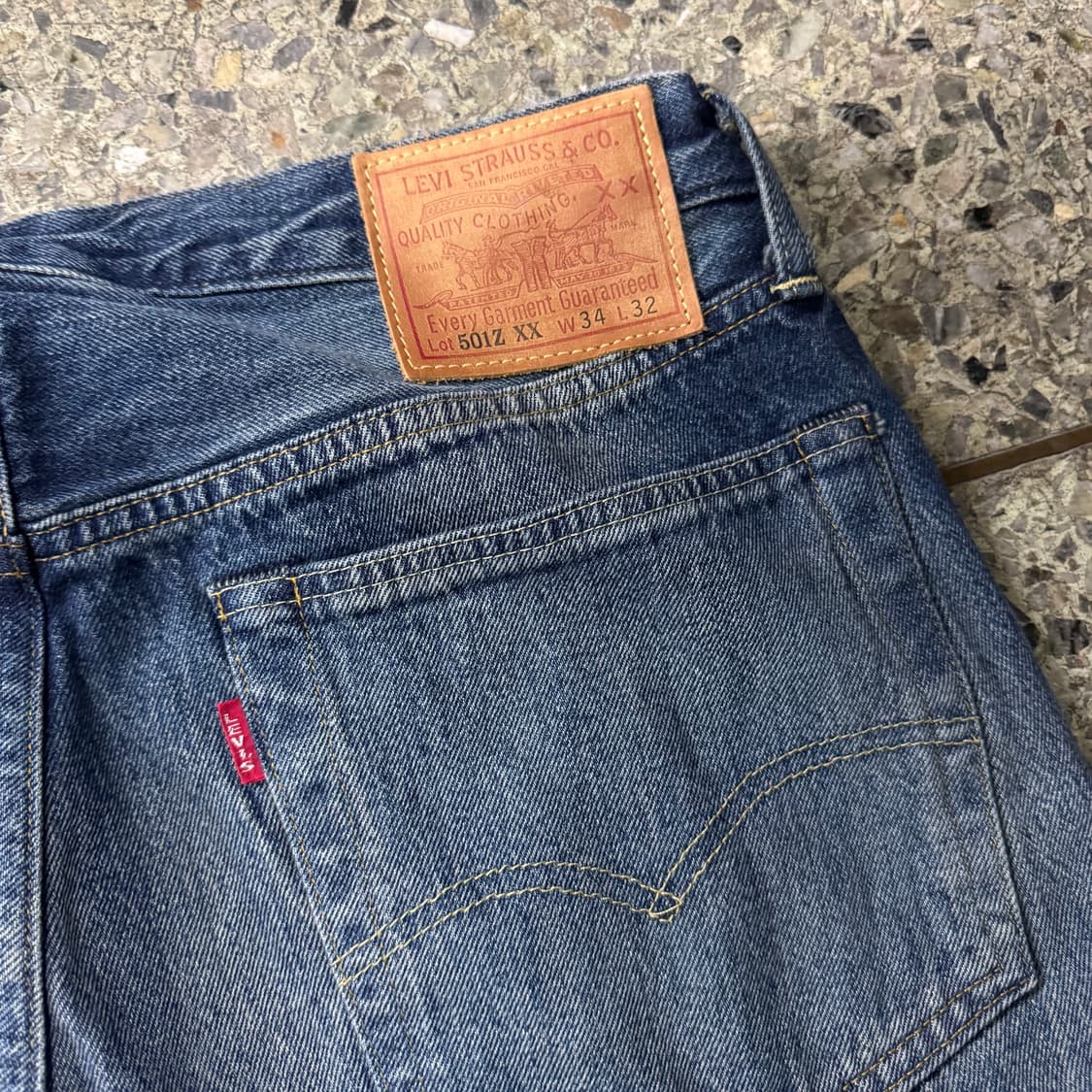 [35] 리바이스 501zxx 셀비지 데님 팬츠 상품이미지9