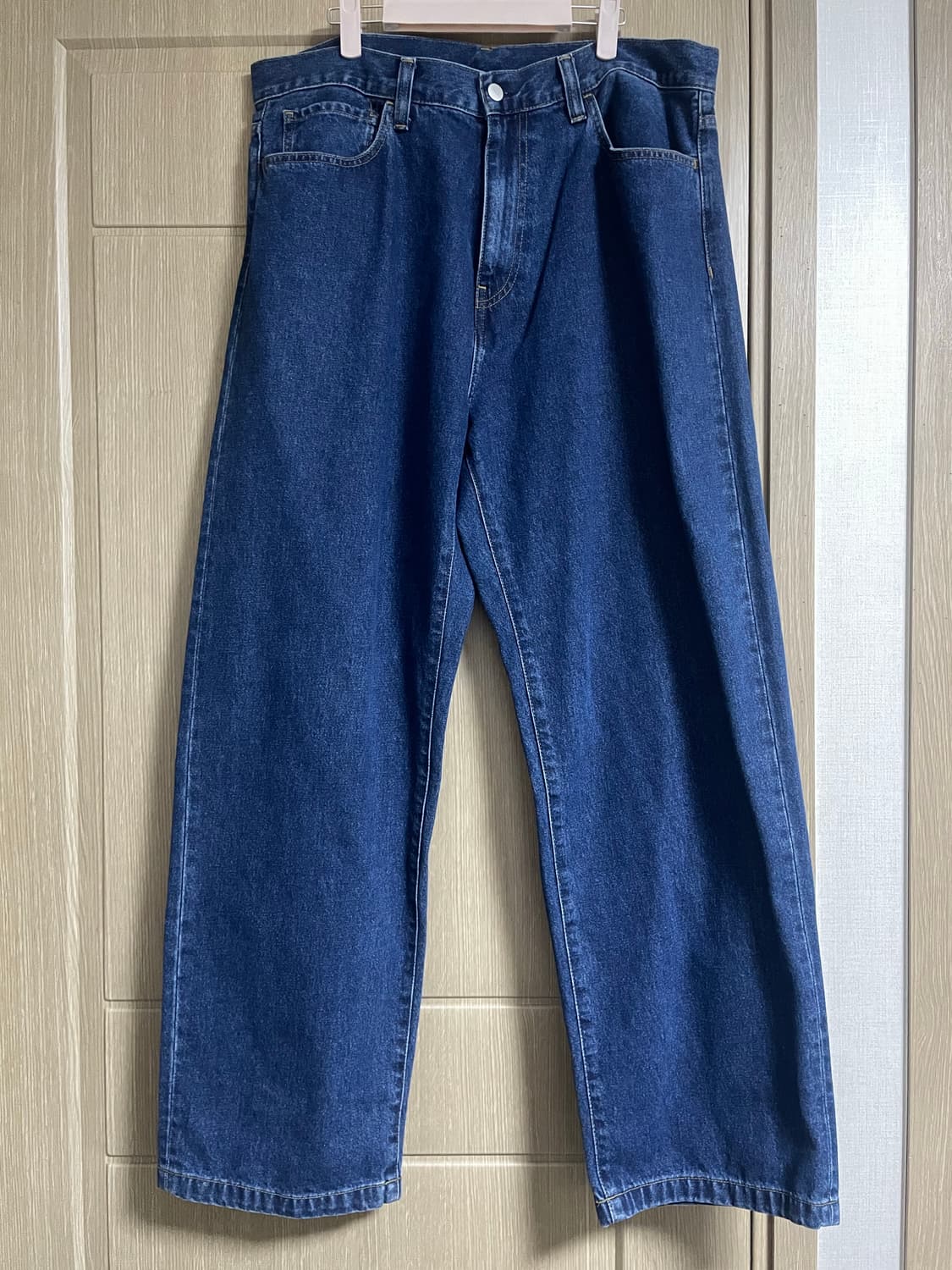 칼하트 윕 랜든팬츠 로버트슨 블루 스톤 워시드 상품이미지4