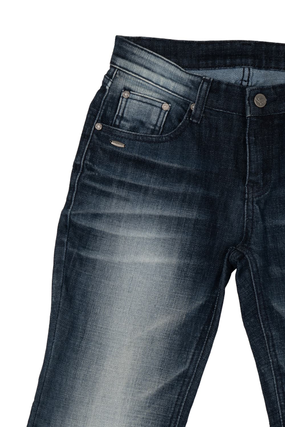 NIGHT WASHING DENIM PANTS DEEP BLUE 상품이미지3