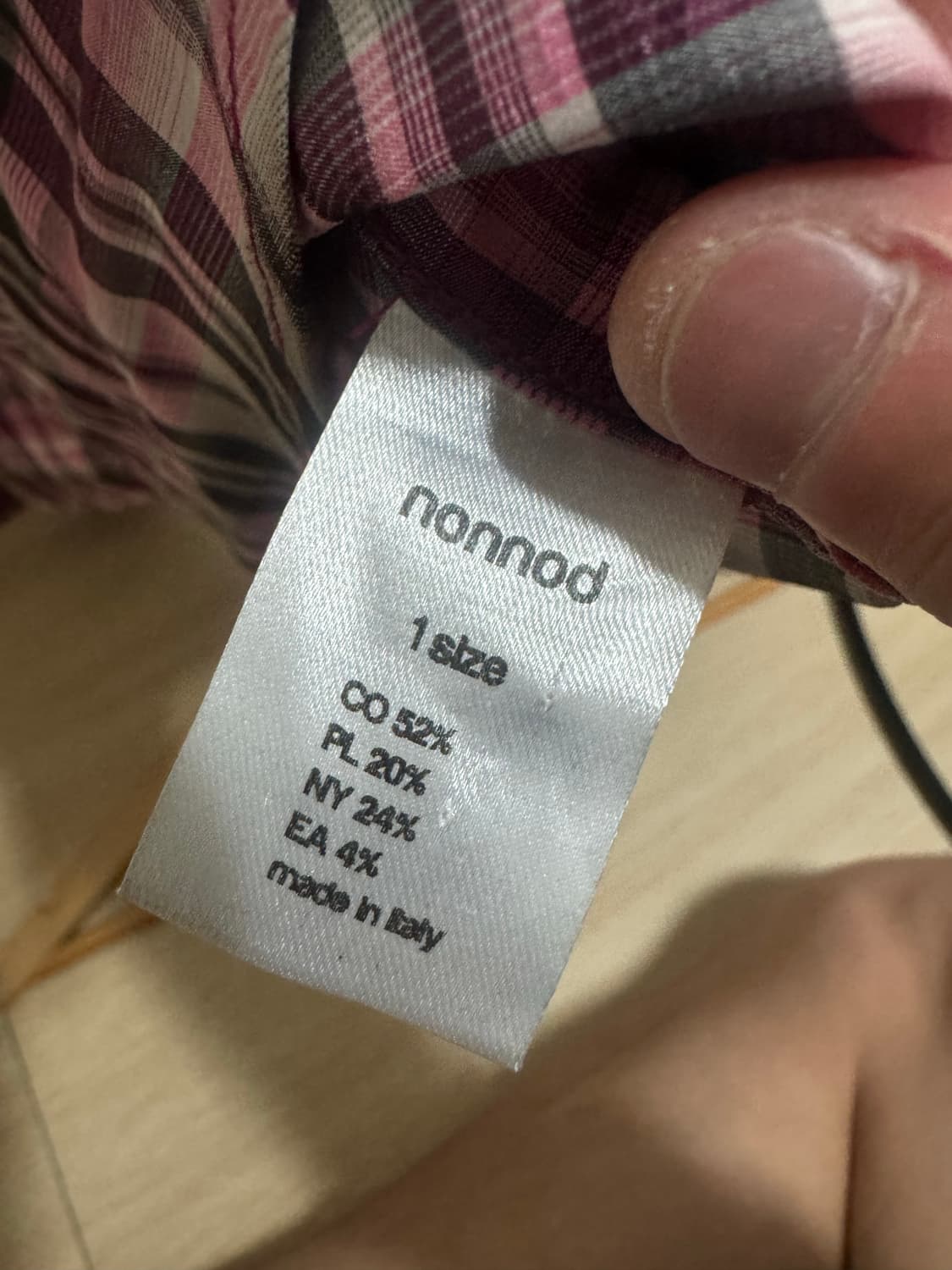 [1] 논노드 플렉시블 셔츠 핑크 상품이미지4