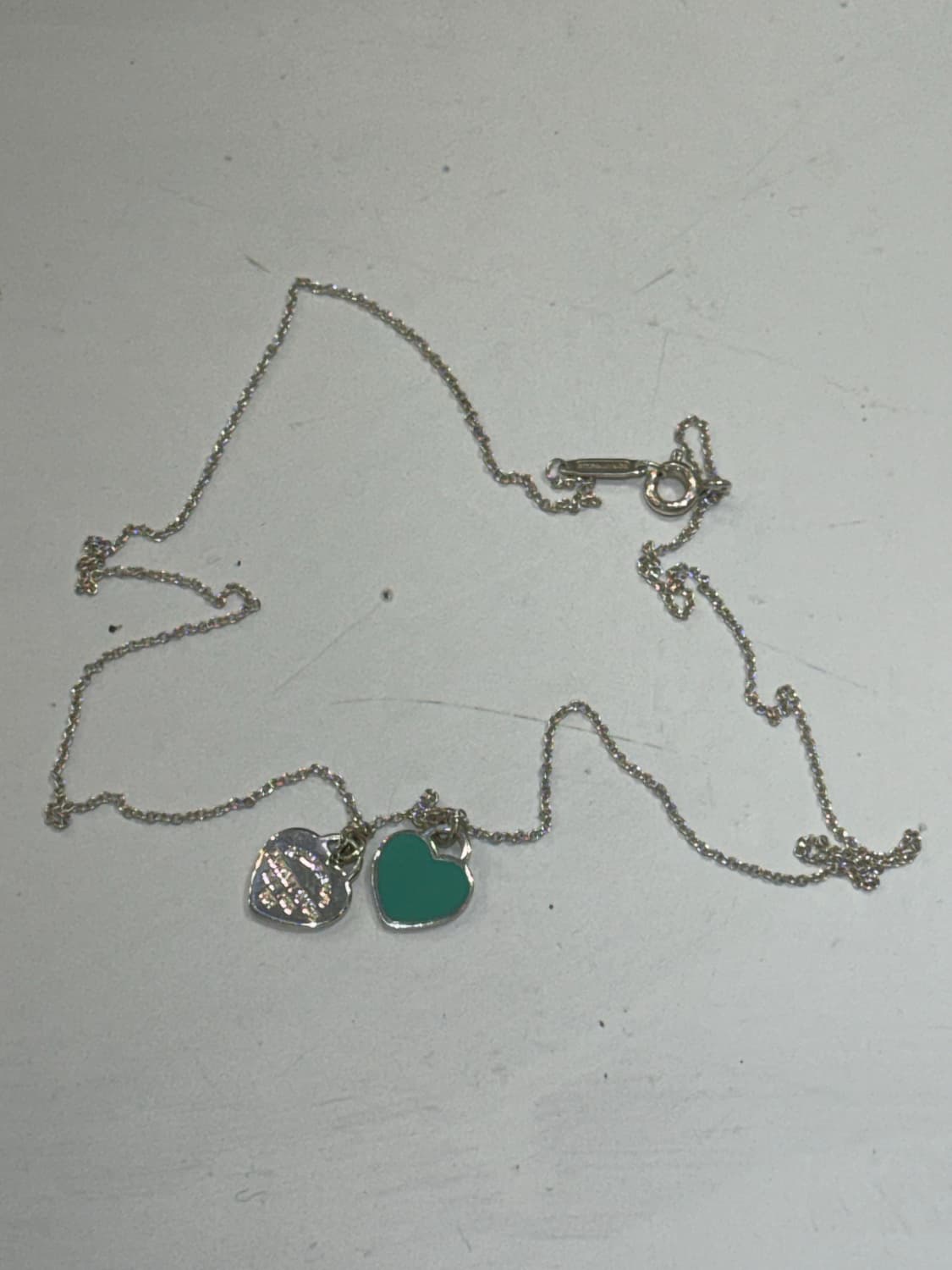 티파니앤코 더블 하트 목걸이  상품이미지1