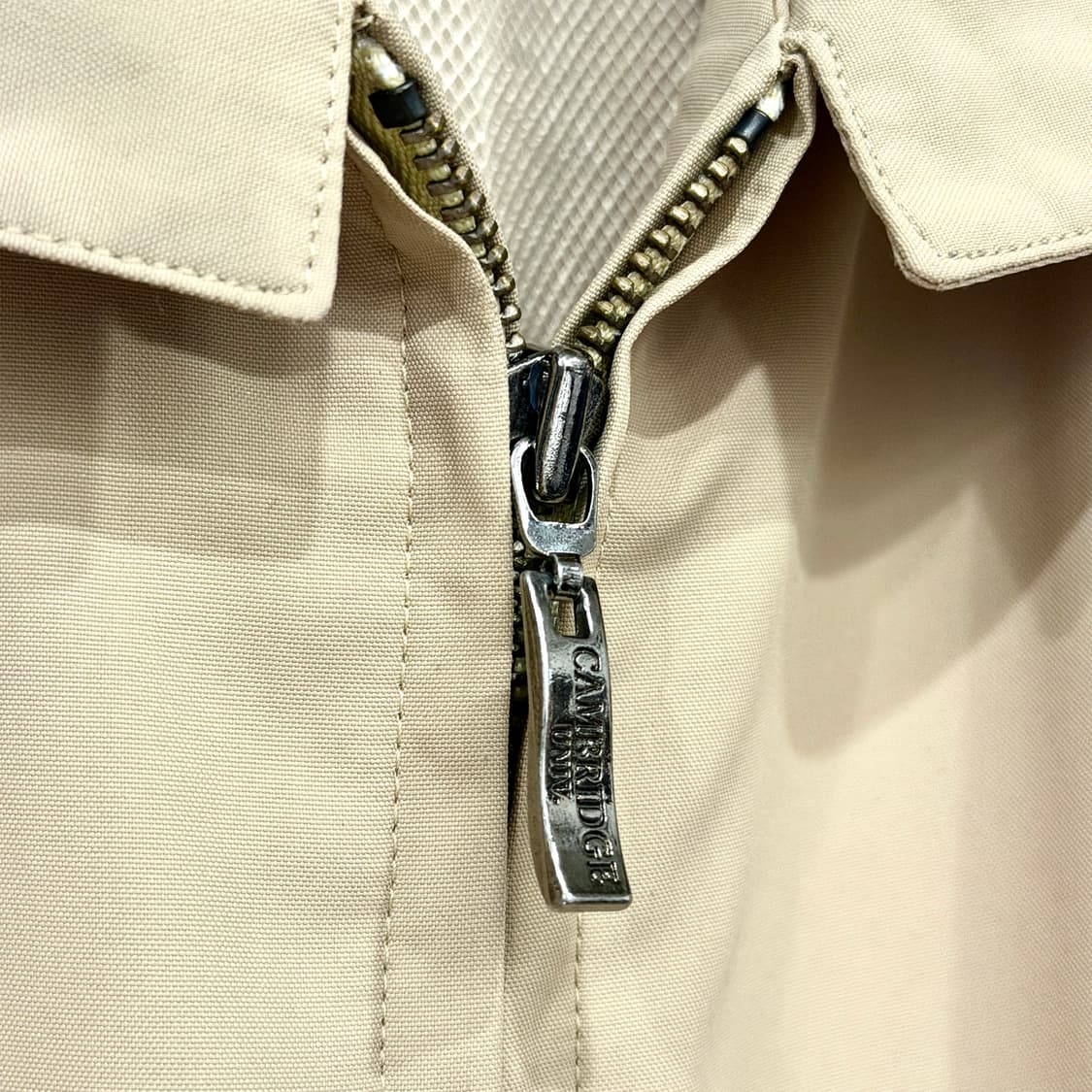 캠브리지 빈티지 바람막이 점퍼 105 베이지 상품이미지5