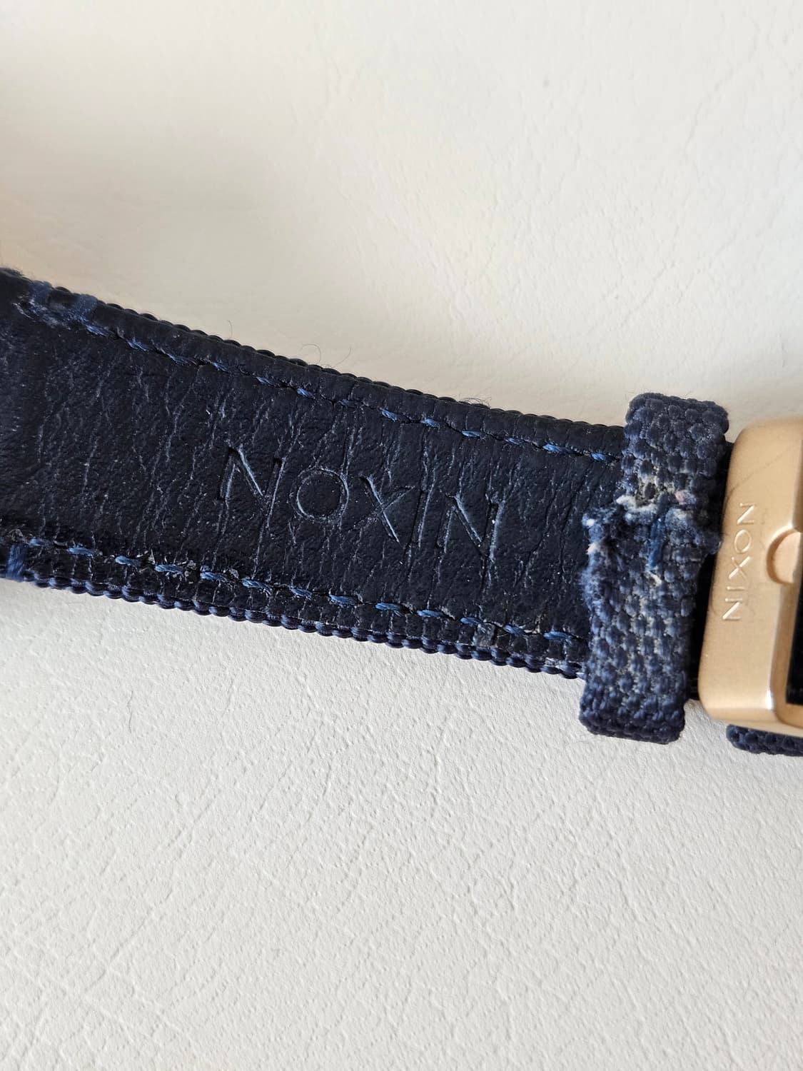 Nixon 닉슨 골드 프레임 네이비 시계 상품이미지7