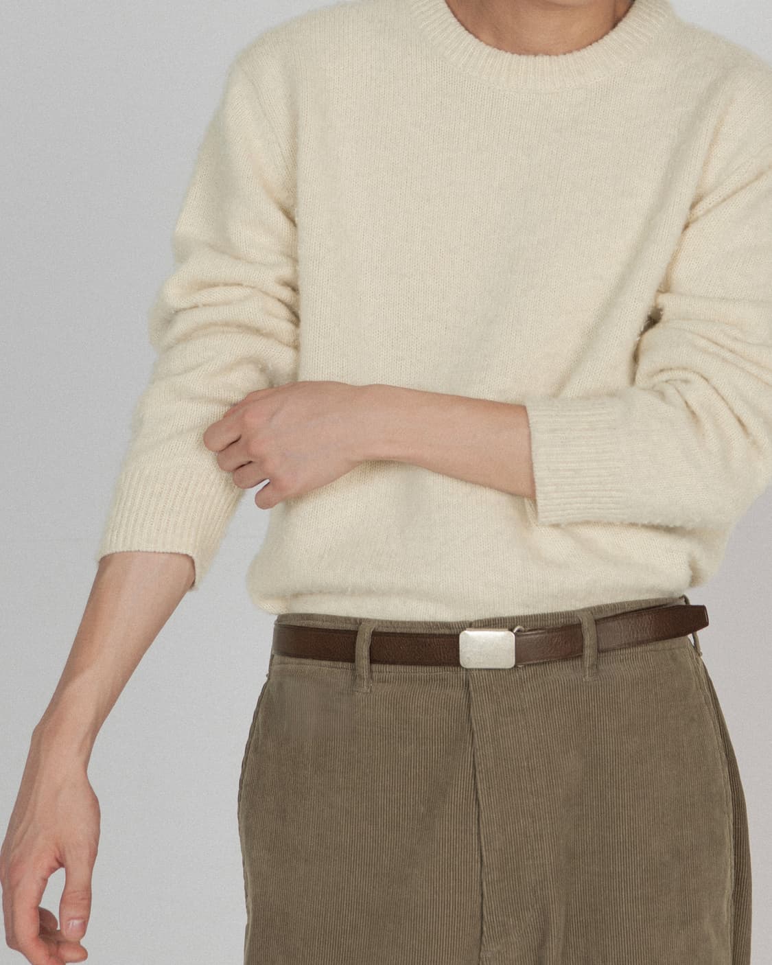 브라운야드 브러쉬드 스웨터 상품이미지3