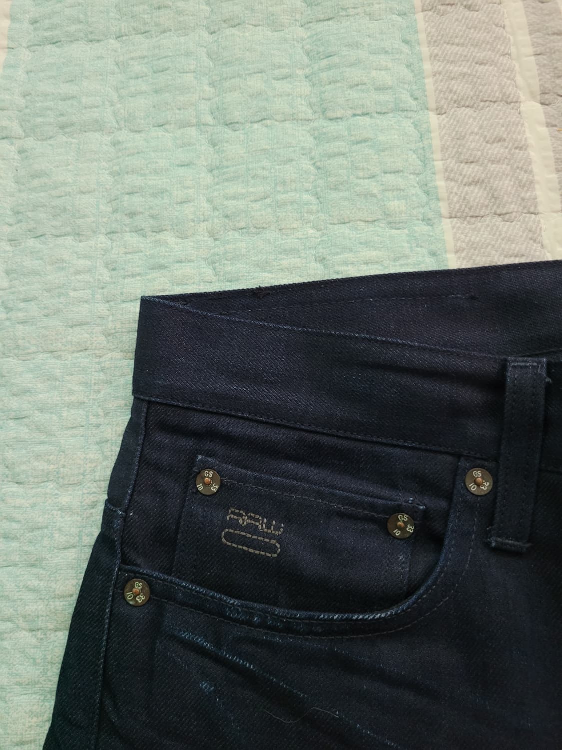 지스타로우 Gstarraw. 3301 스트레이트 인디고 블루진 30사이즈 상품이미지3