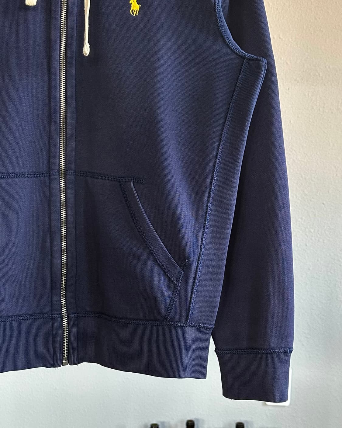 [S]폴로 랄프로렌 네이비 기모 후드집업 상품이미지4
