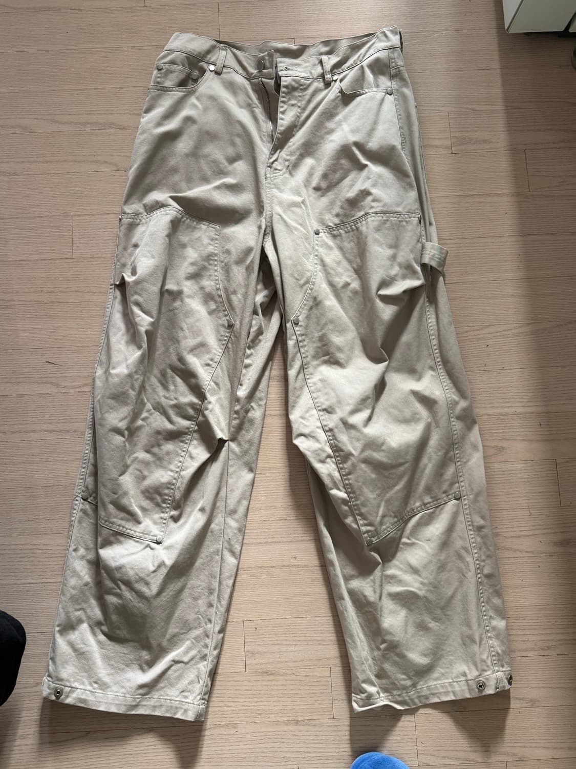 보세 베이지 긴바지 상품이미지1