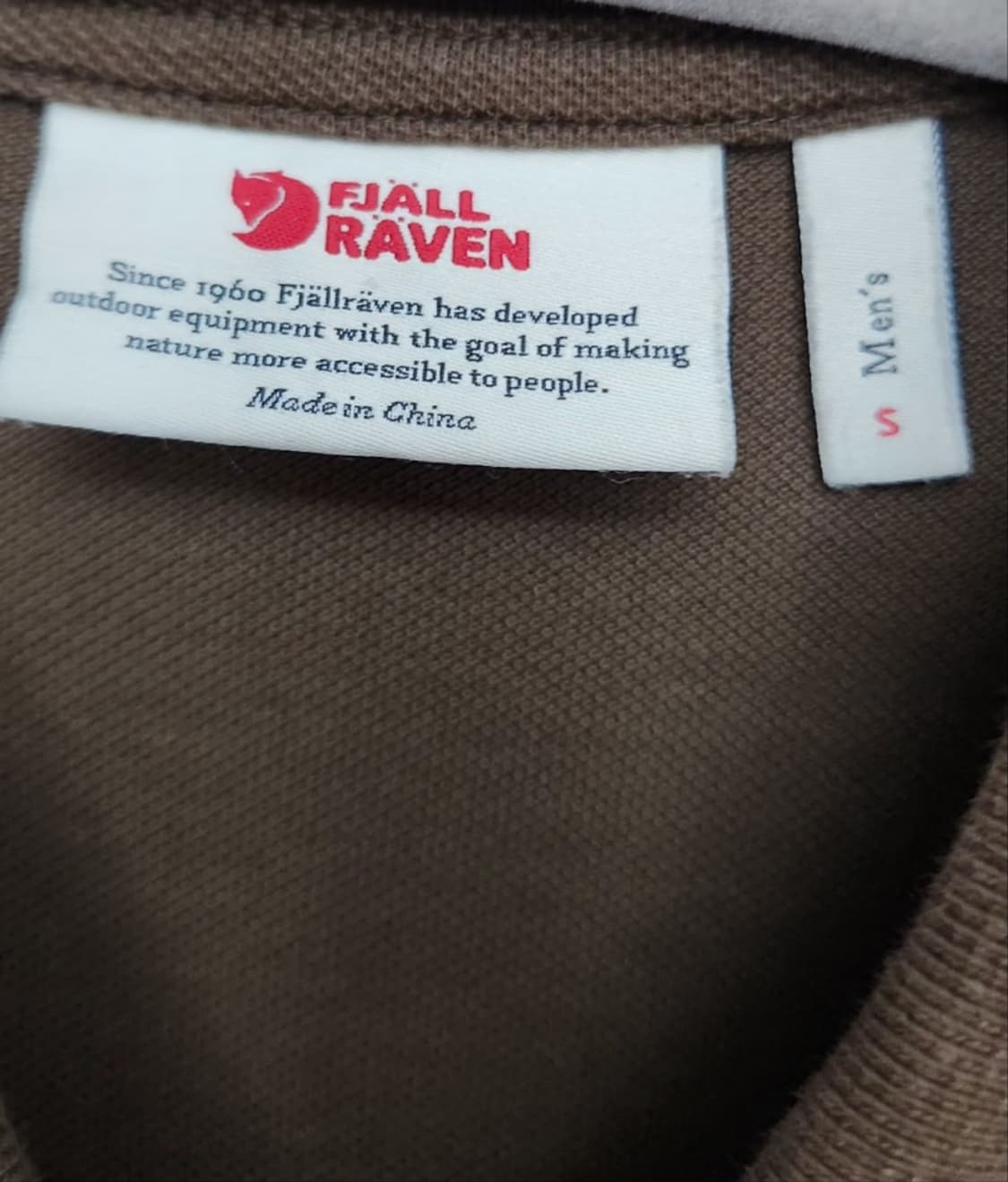 [FJALLRAVEN 피엘라벤] 95 남 반팔카라 티셔츠 상품이미지3