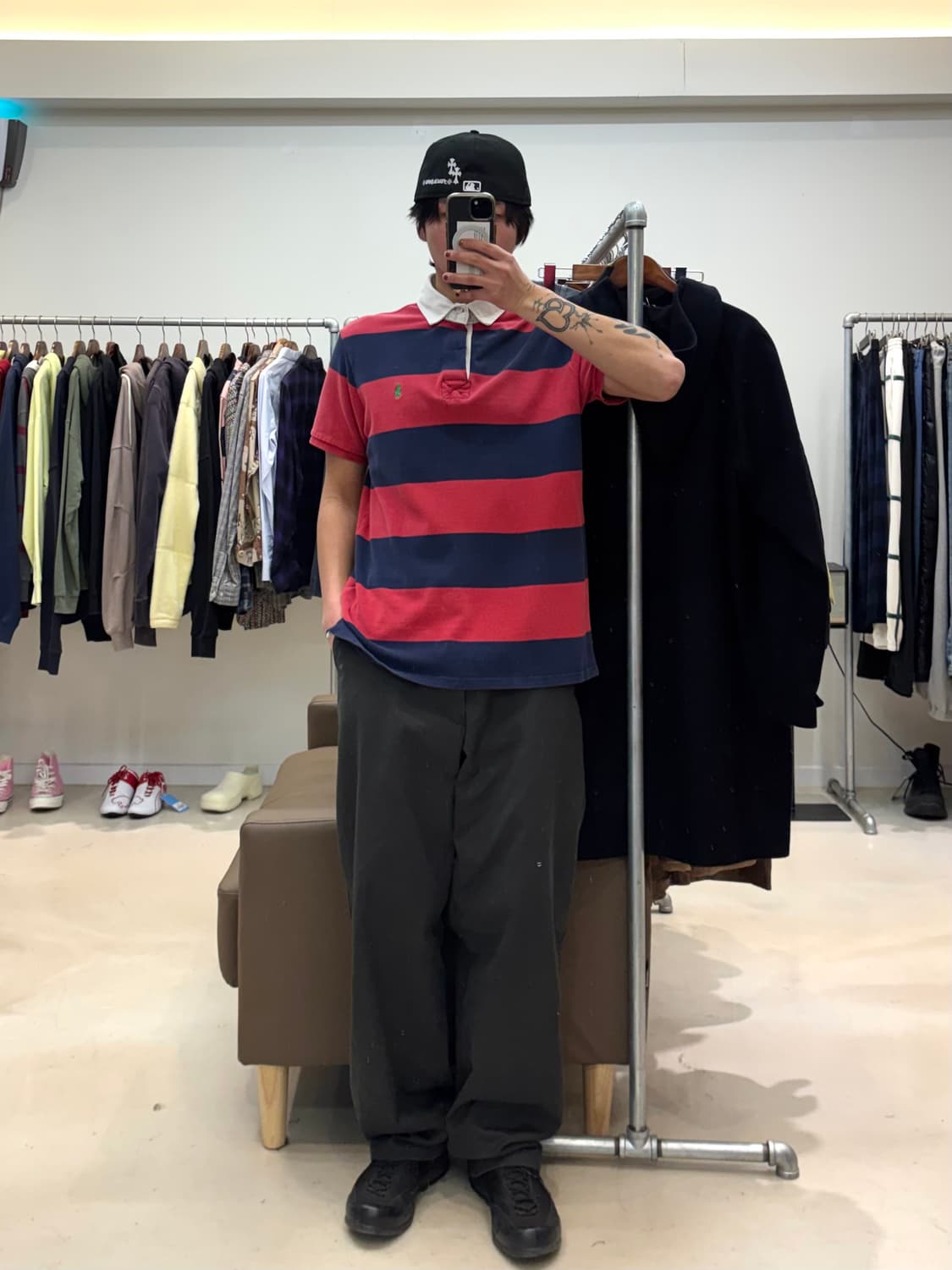 폴로 랄프로렌 럭비카라넥 반팔티셔츠 상품이미지6