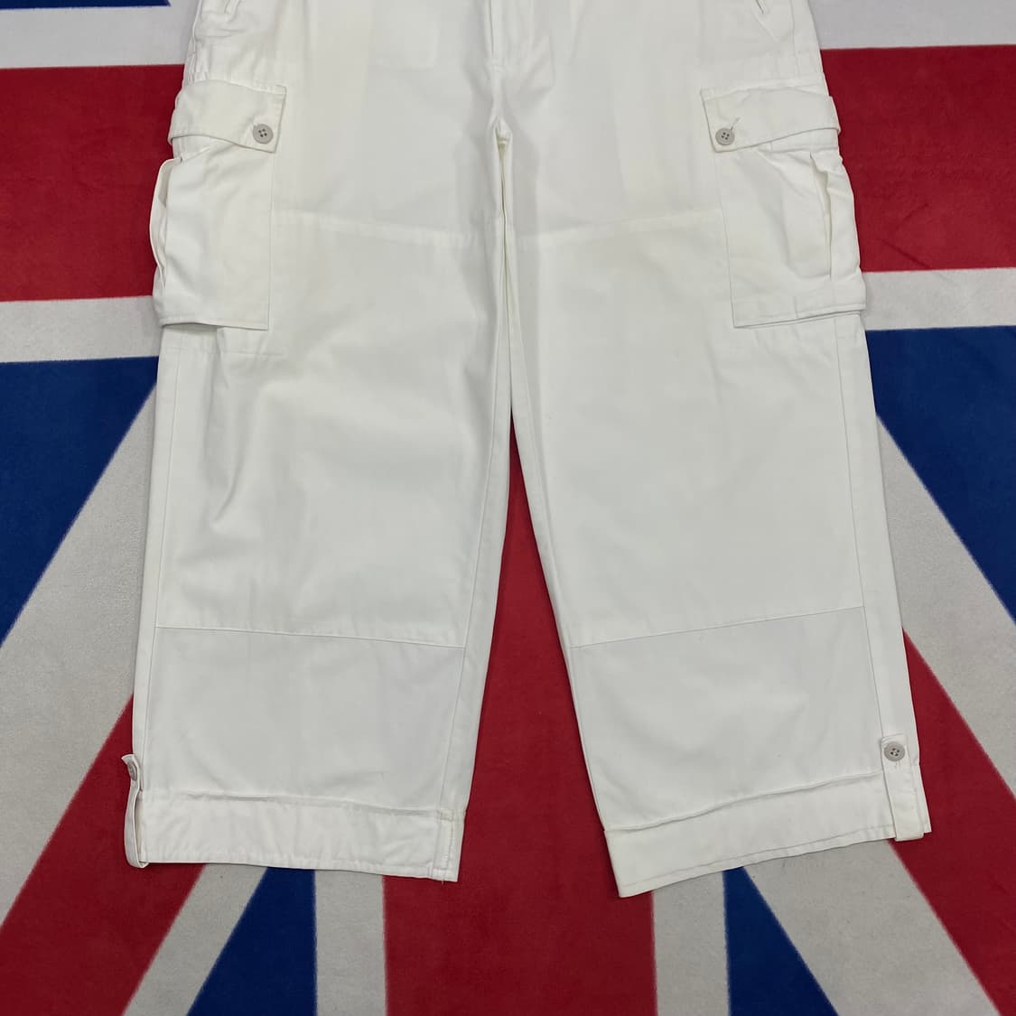 폴로스포츠 화이트 카고팬츠 36 상품이미지3