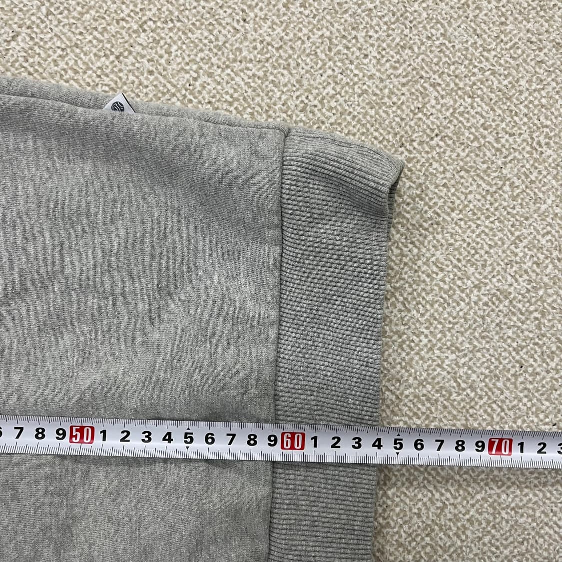 100 디스커버리 빅로고 라운드 맨투맨 0128M 상품이미지5