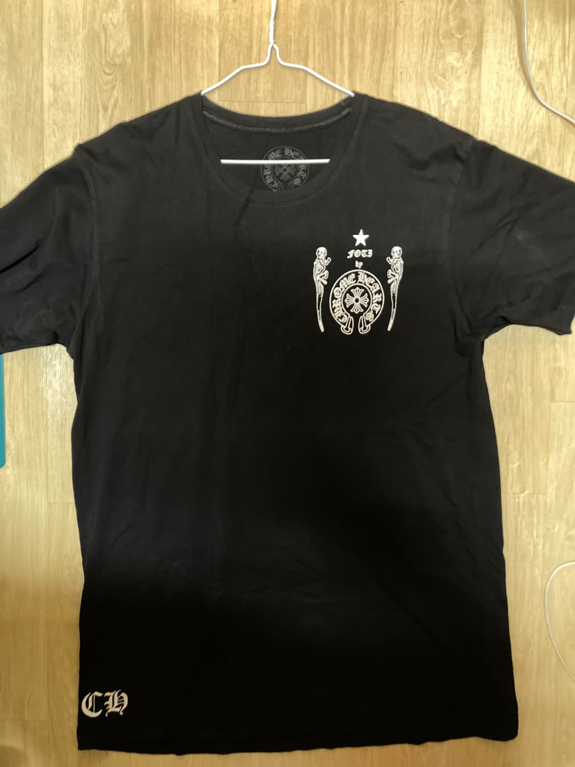 크롬하츠 블랙 포티 반팔 L 상품이미지1