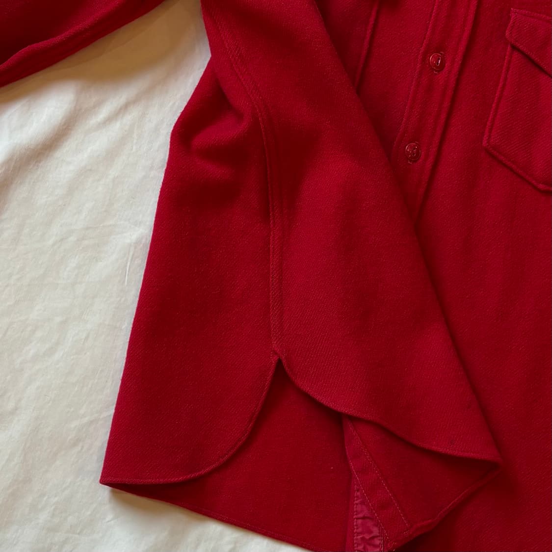 [100-103] 50s USA L.L.Bean 울 트윌 워크 셔츠  상품이미지6