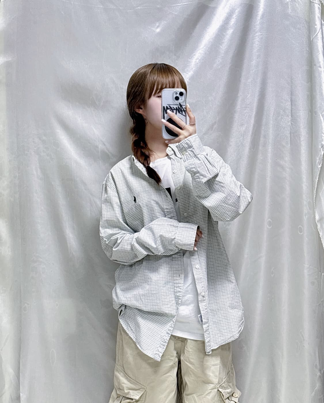 폴로 랄프로렌 그린포니 체크셔츠  상품이미지2