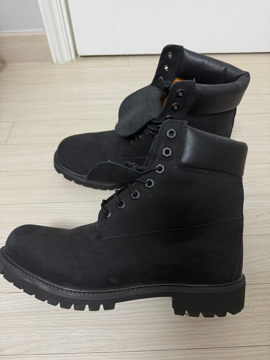 팀버랜드 프리미엄 6인치 워터프루프 블랙 280사이즈 판매 상품이미지1