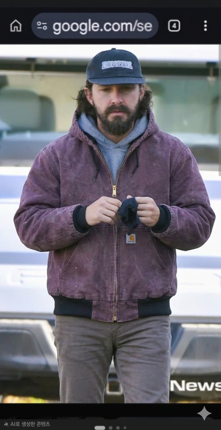  요새날씨에 딱-칼하트 j140 -dioxide purple -xl 상품이미지3