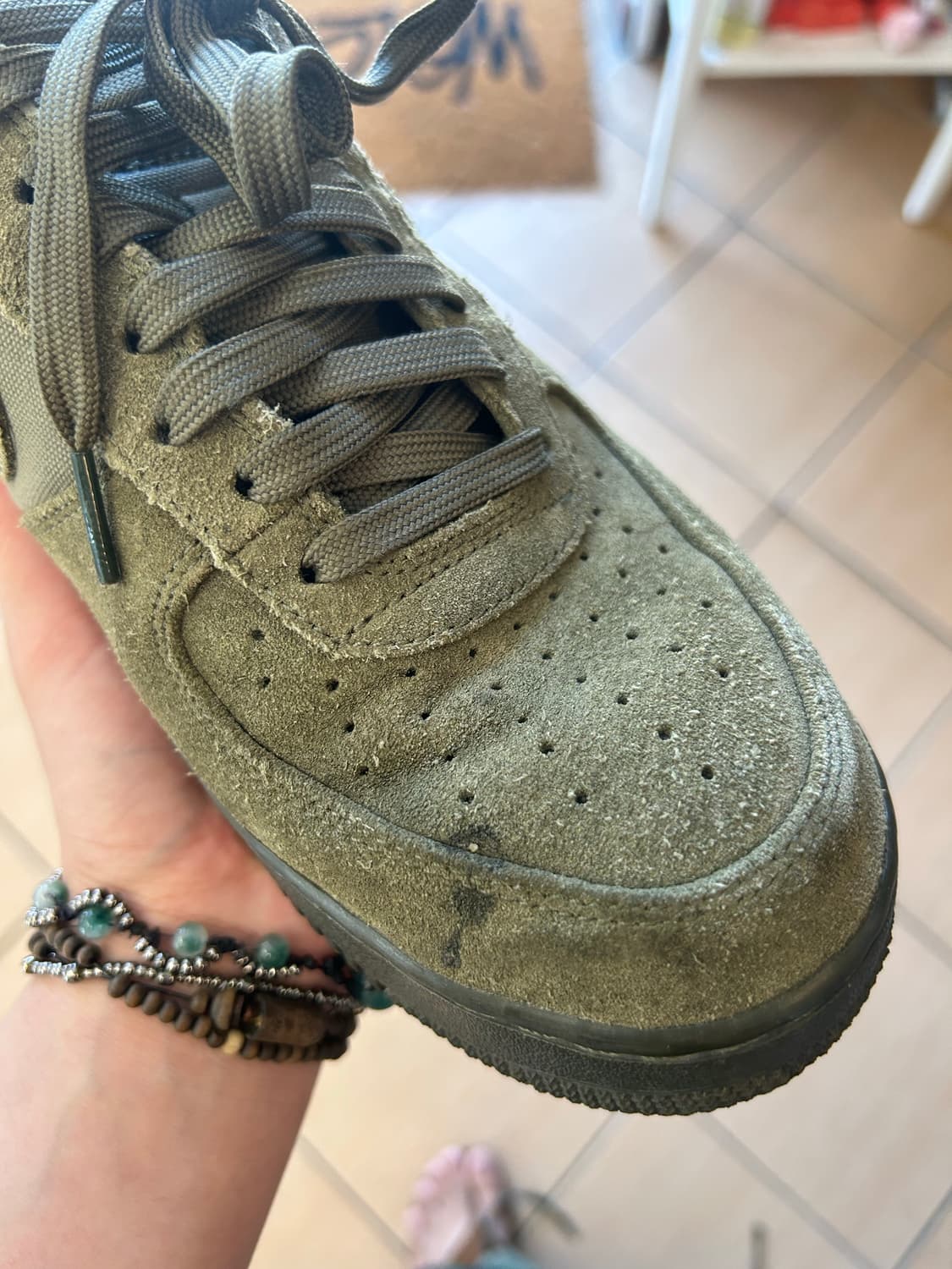 Nike AF1 LOW olive green 270size 상품이미지8