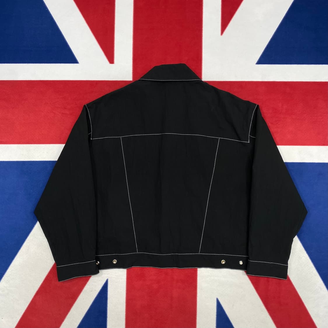 라퍼지스토어 나일론 크롭자켓 S 실측 M - L  상품이미지3