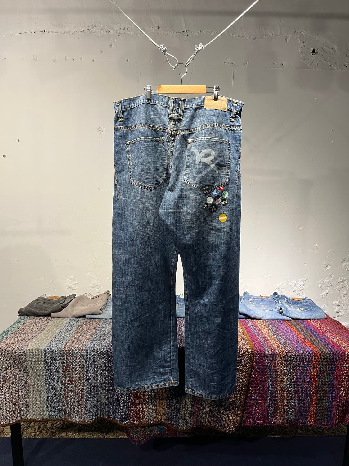 ROCA WEAR 90s printing pants 상품이미지5