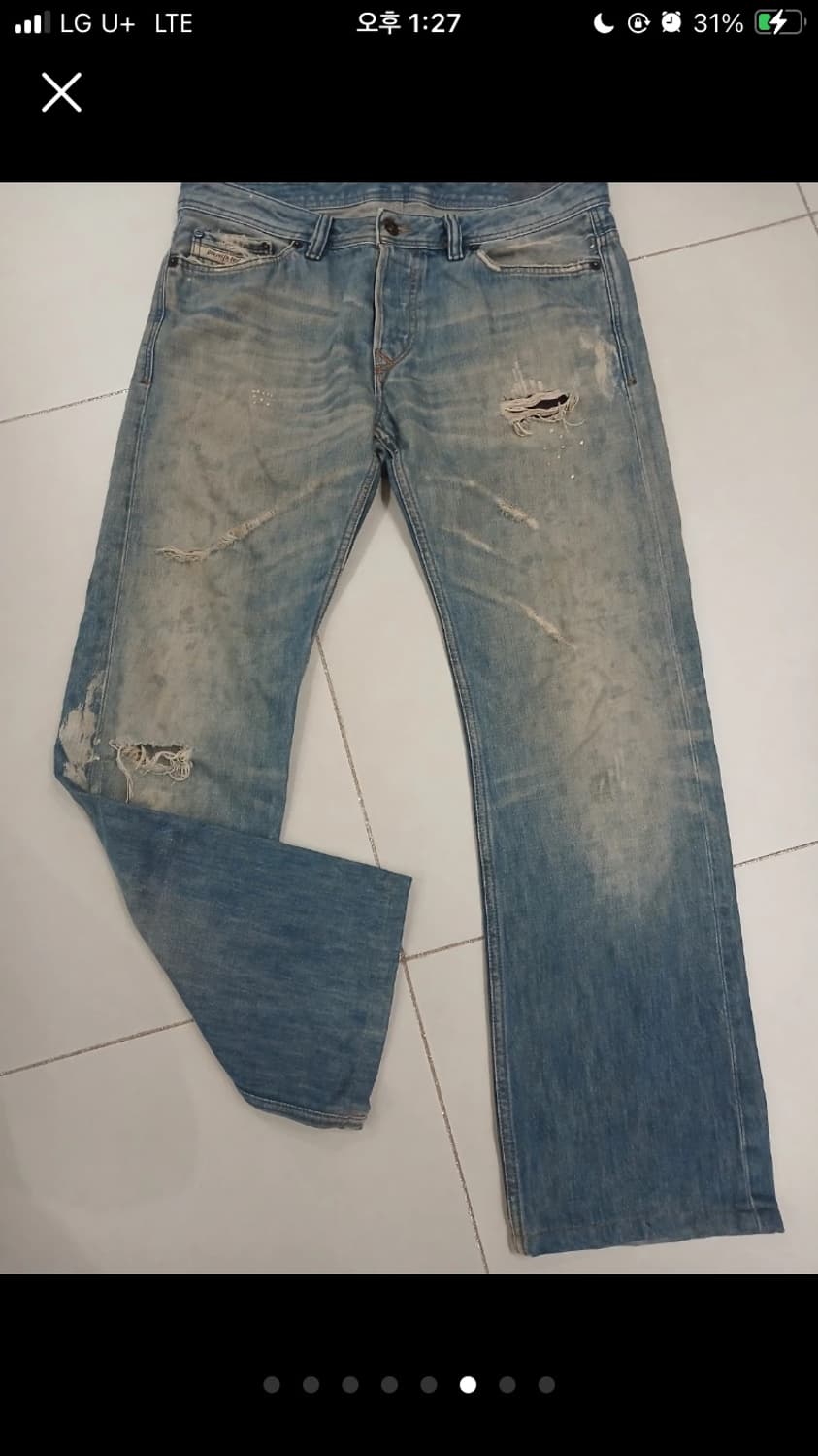 디젤 빈티지 데님 상품이미지4