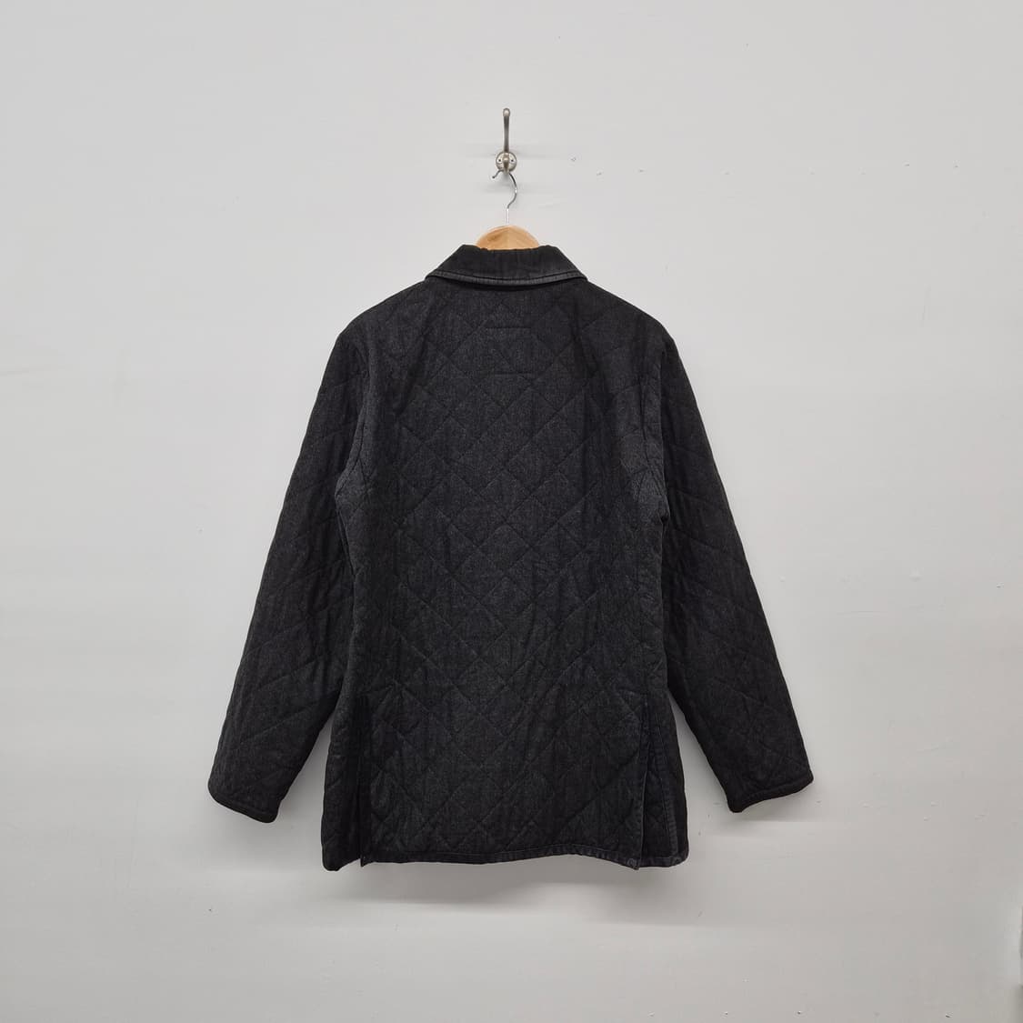 라벤햄 클래식 블랙 퀼팅 자켓 남성 M 상품이미지10