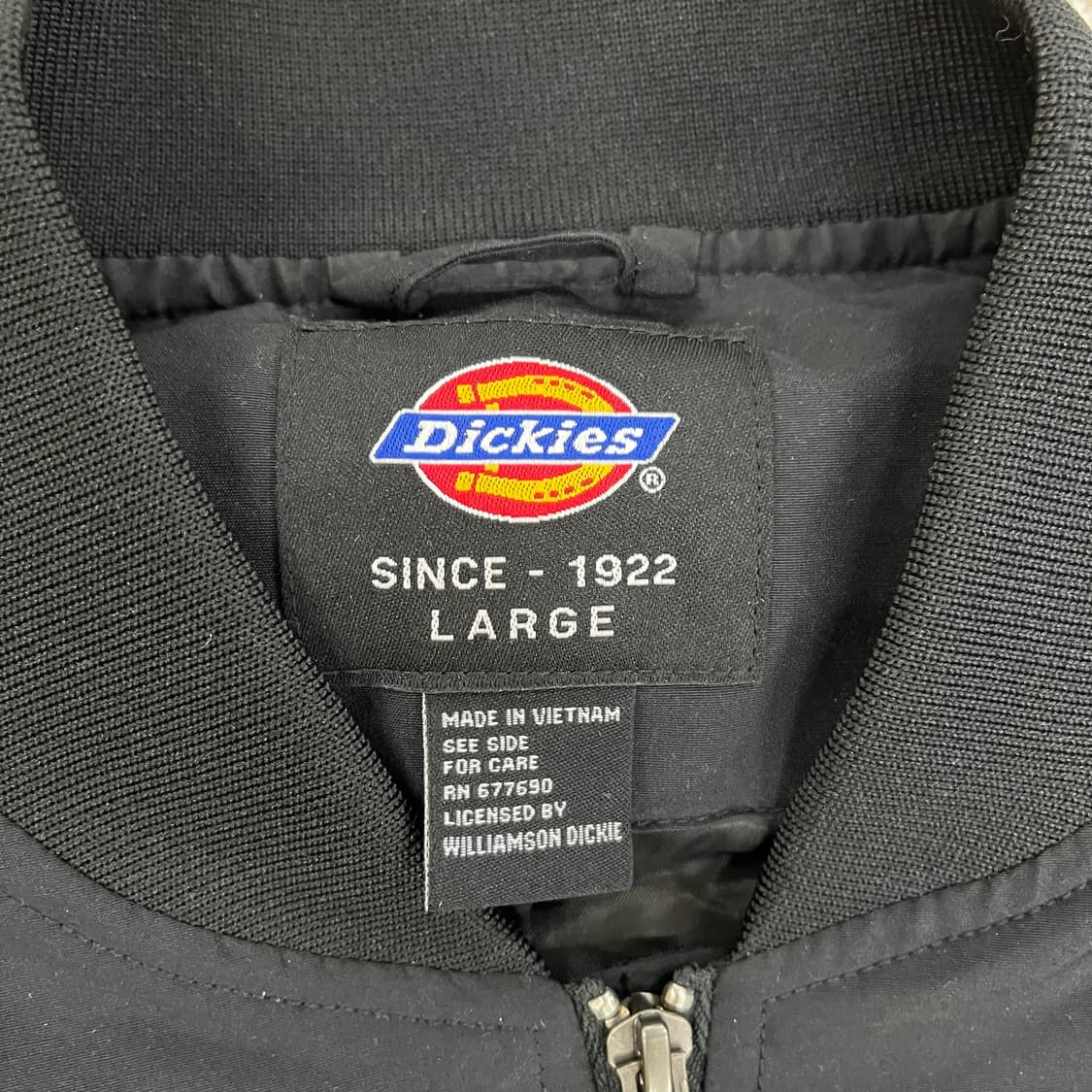 [L] 디키즈 MA-1 항공 점퍼 롱 블루종 자켓 1219M2 상품이미지2