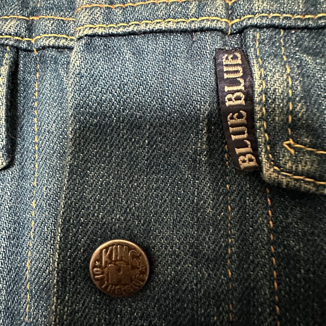 BLUE BLUE japan made denim jacket 상품이미지3