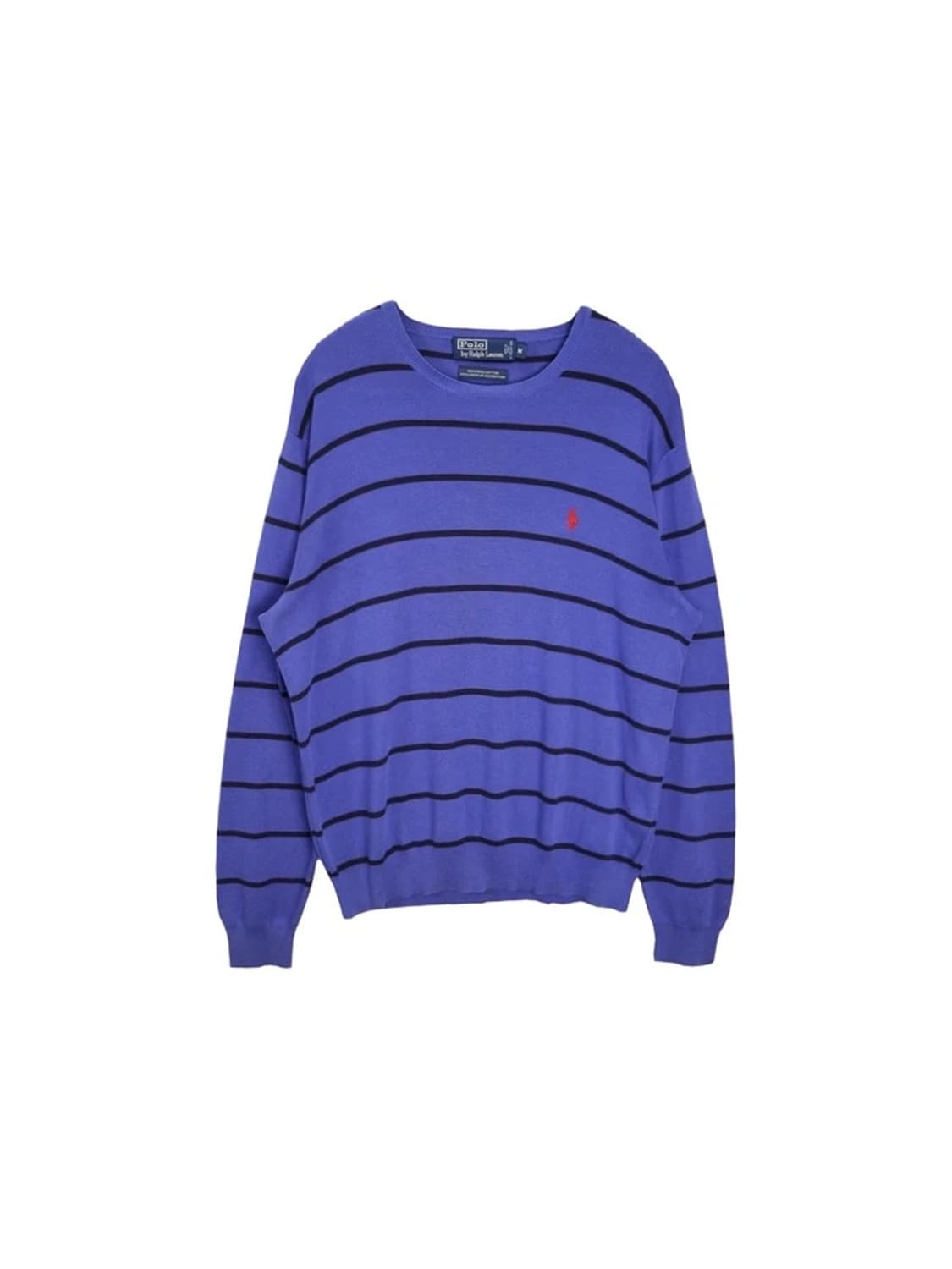 폴로랄프로렌 스트라이프 블루 니트 상품이미지3