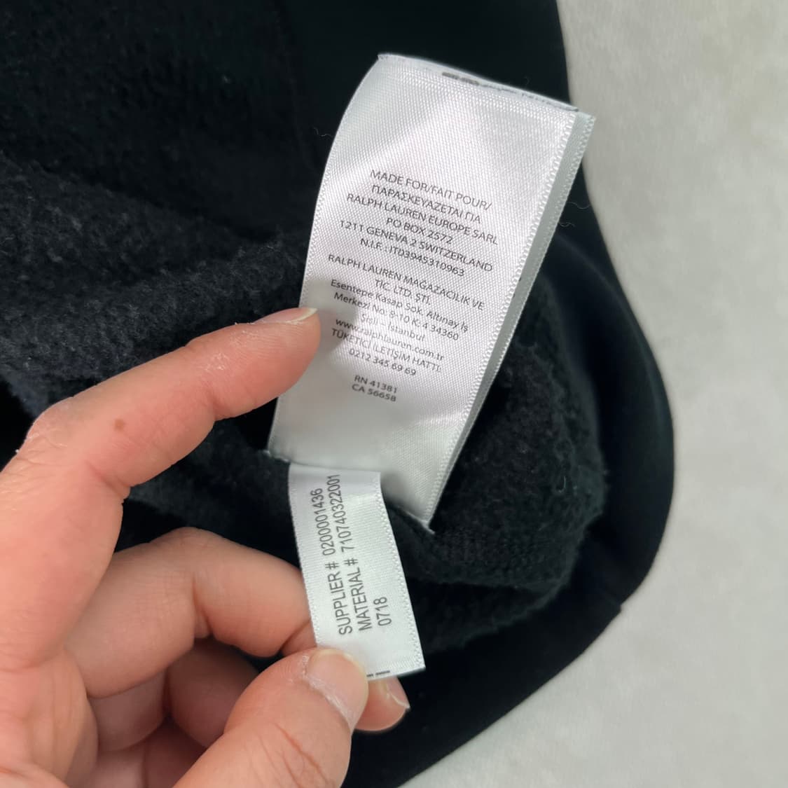 100 폴로 랄프로렌 스몰포니 맨투맨 상품이미지6