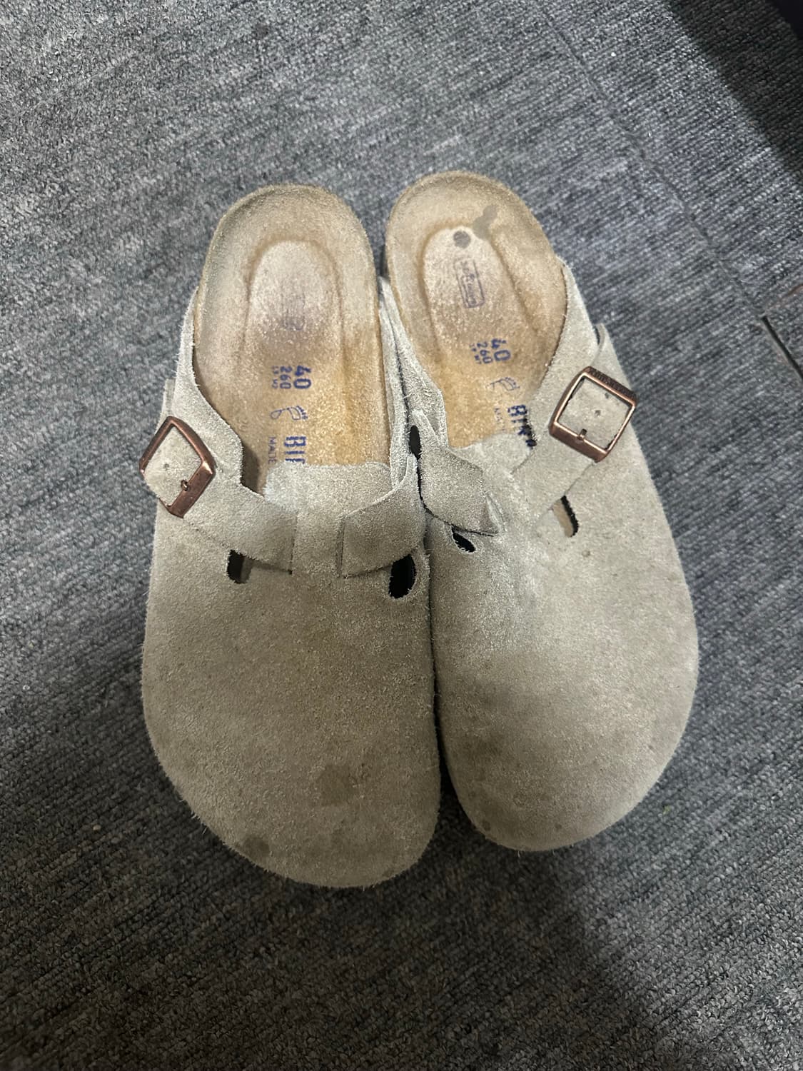 버켄스탁 풋베드 40사이즈 260 상품이미지1