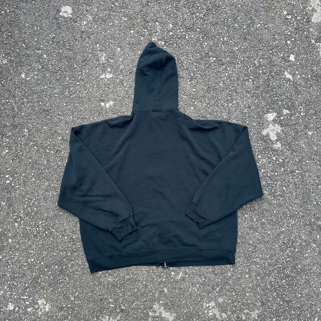 빈티지 00s 러셀 후드 집업 블랙   상품이미지2