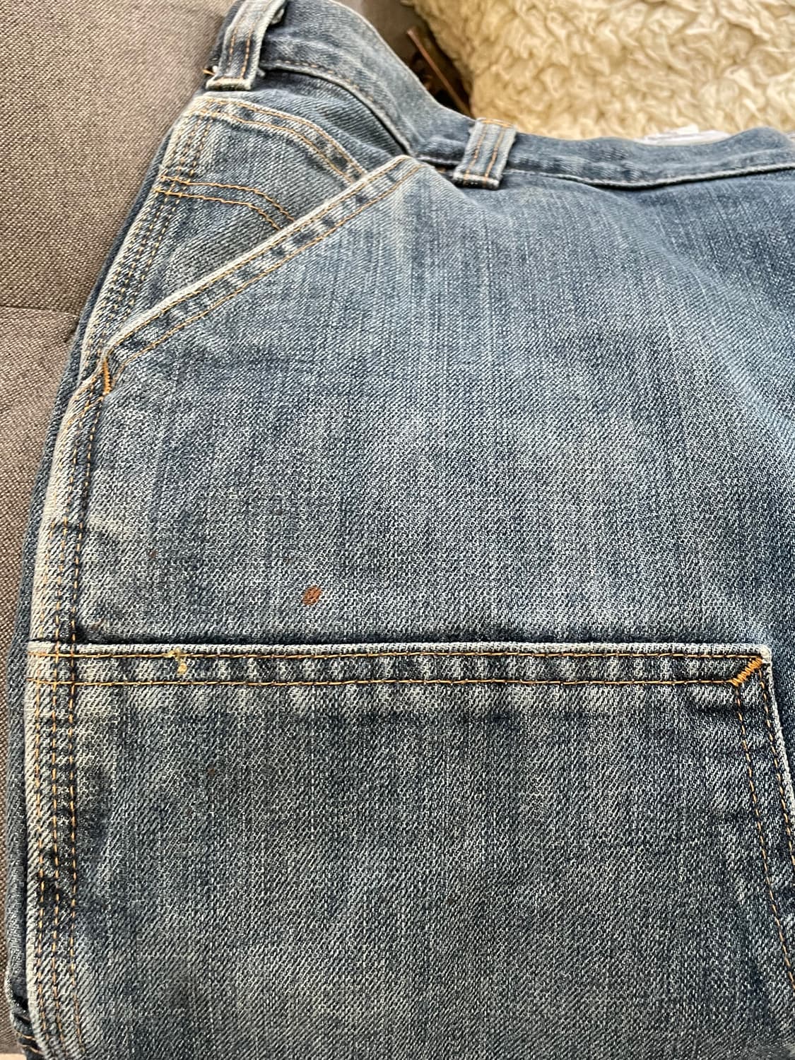 칼하트 더블니 데님팬츠 상품이미지4