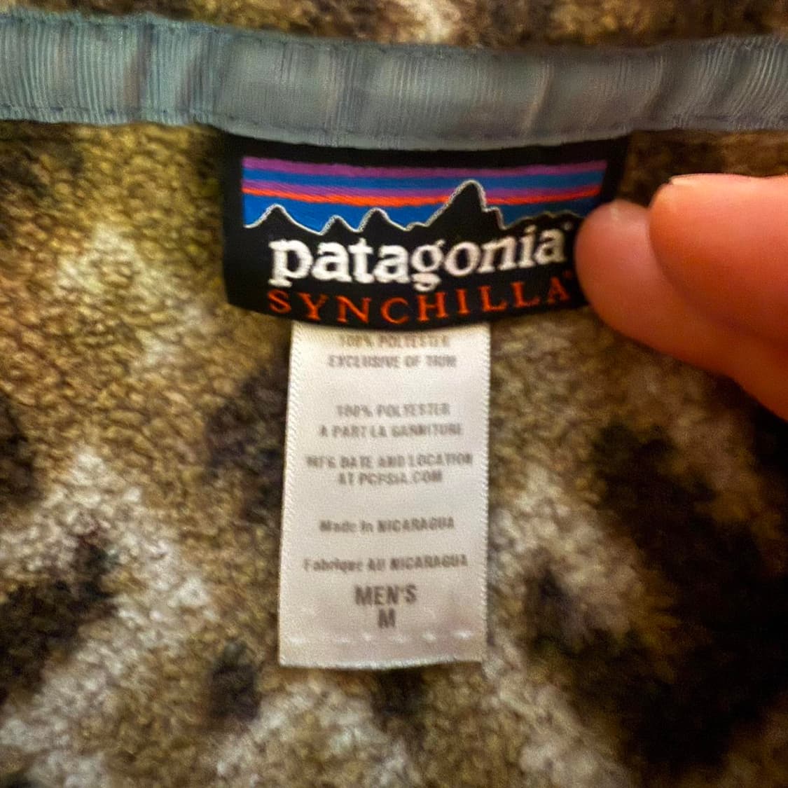 10s 파타고니아 신칠라 스냅-T 과테말란 탱고 베어 브라운 상품이미지3