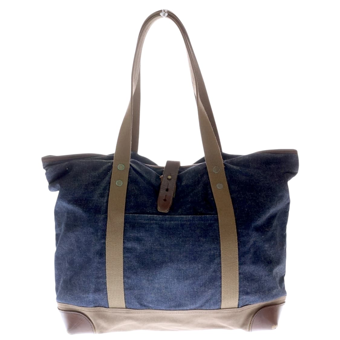 웨어하우스 lot.1001 인디고 데님 가죽 보스톤백 상품이미지2